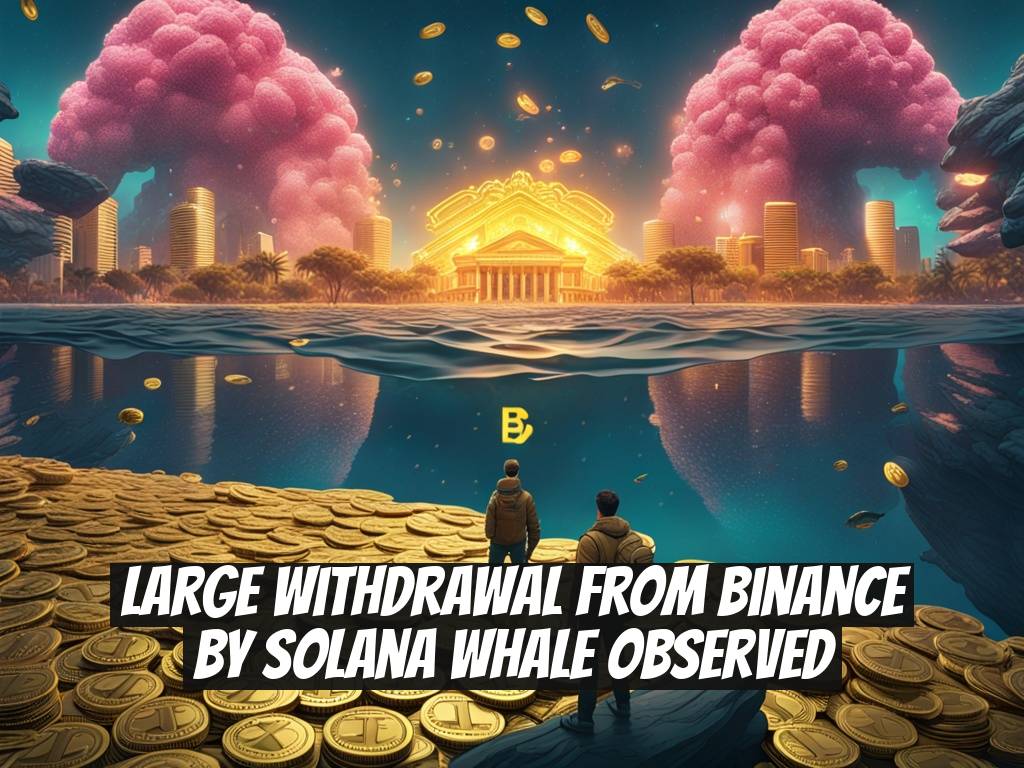Large Withdrawal from Binance by Solana Whale Observed