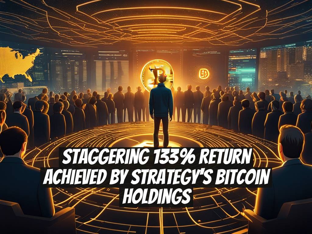 Staggering 133% Return Achieved by Strategy's Bitcoin Holdings