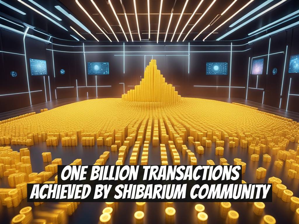 One Billion Transactions Achieved by Shibarium Community