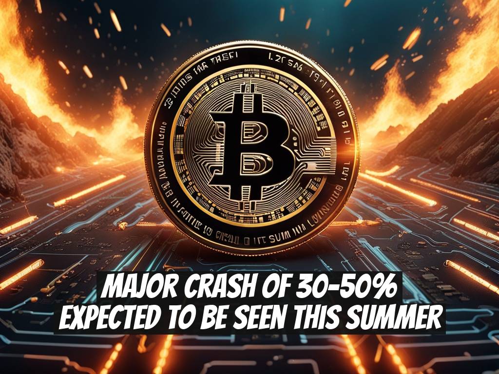 Major Crash of 30-50% Expected to Be Seen this Summer
