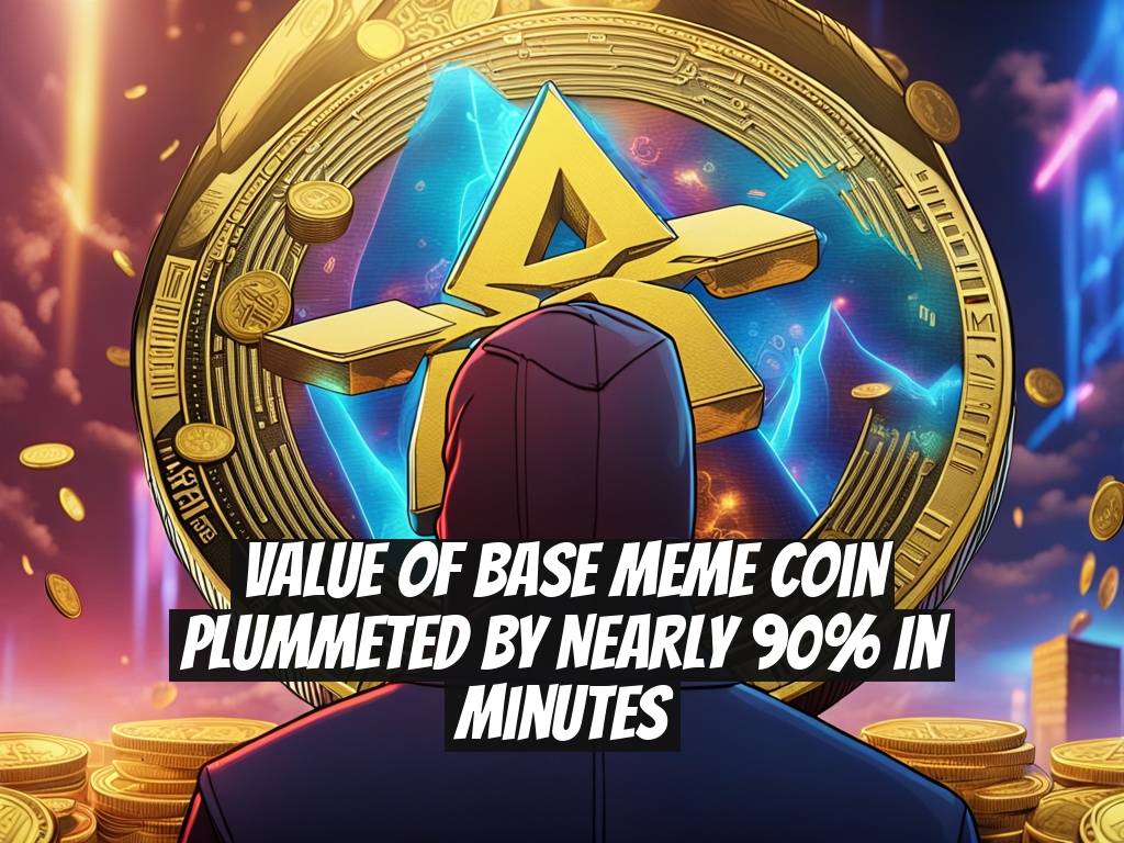 Value of Base Meme Coin Plummeted by Nearly 90% in Minutes
