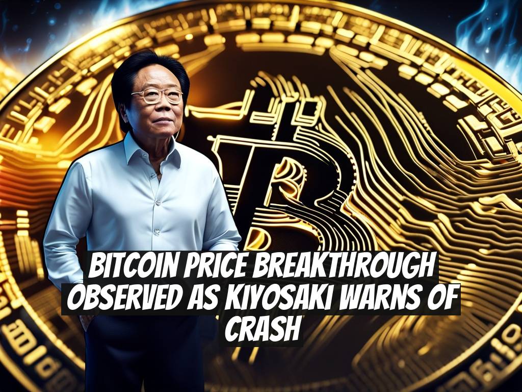 Bitcoin Price Breakthrough Observed as Kiyosaki Warns of Crash