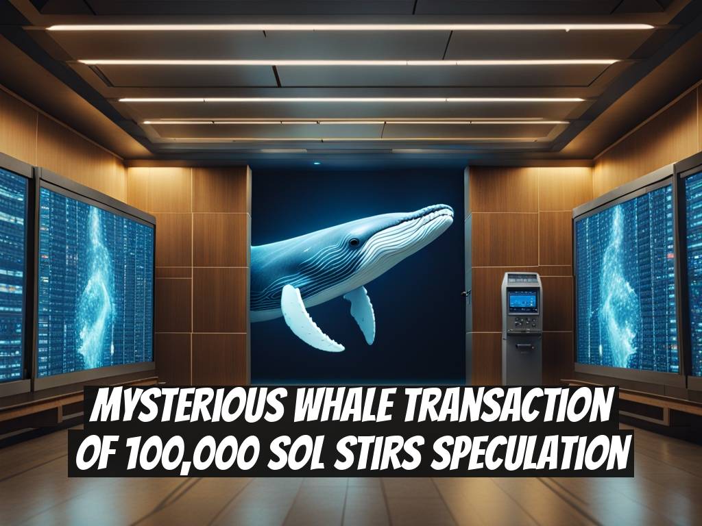 Mysterious Whale Transaction of 100,000 SOL Stirs Speculation