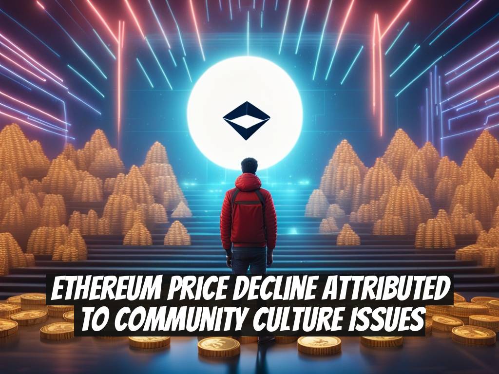 Ethereum Price Decline Attributed to Community Culture Issues
