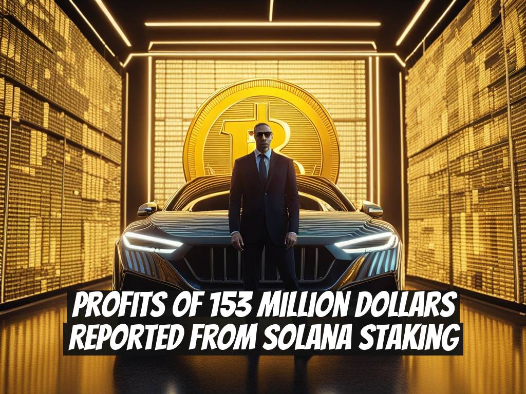 Profits of 153 Million Dollars Reported from Solana Staking