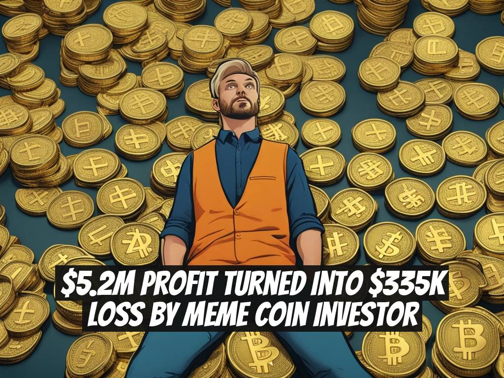 $5.2M Profit Turned Into $335K Loss by Meme Coin Investor