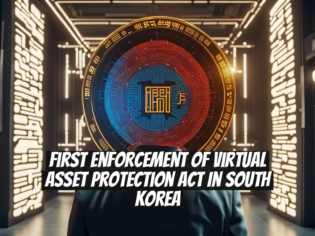 First Enforcement of Virtual Asset Protection Act in South Korea