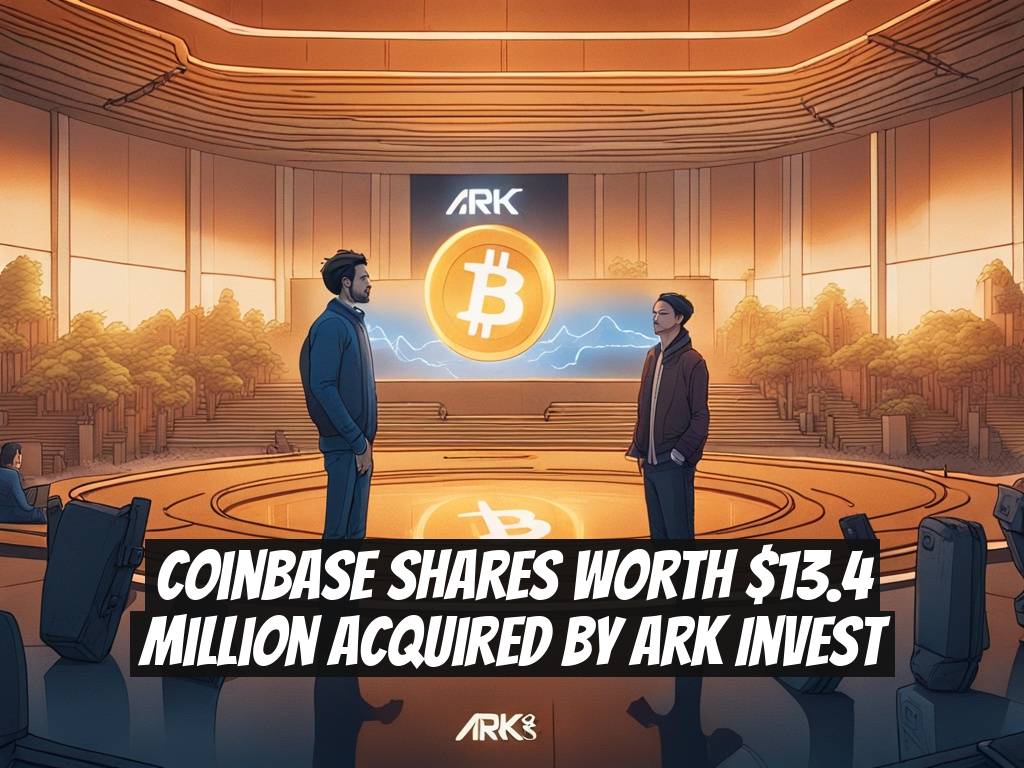Coinbase Shares Worth $13.4 Million Acquired by Ark Invest