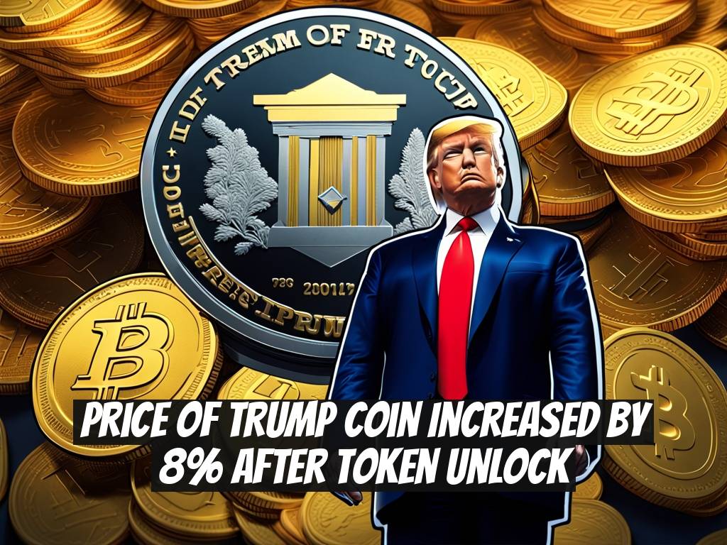 Price of TRUMP Coin Increased by 8% After Token Unlock