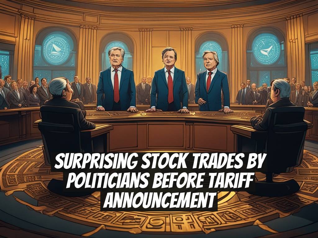 Surprising Stock Trades by Politicians Before Tariff Announcement