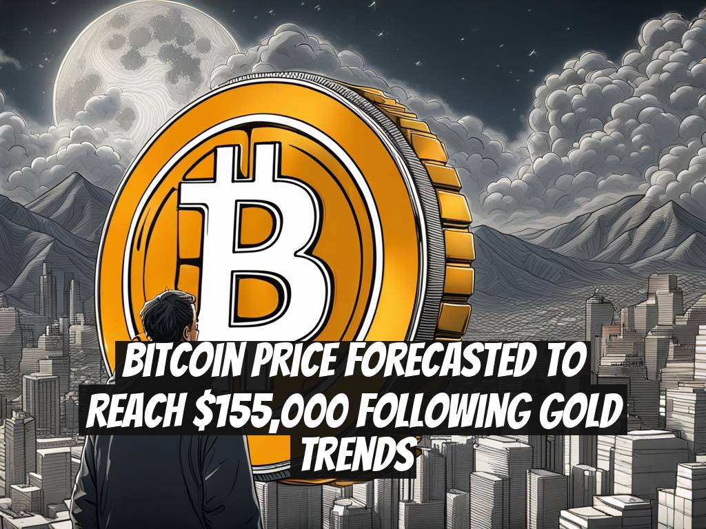 Bitcoin Price Forecasted to Reach $155,000 Following Gold Trends