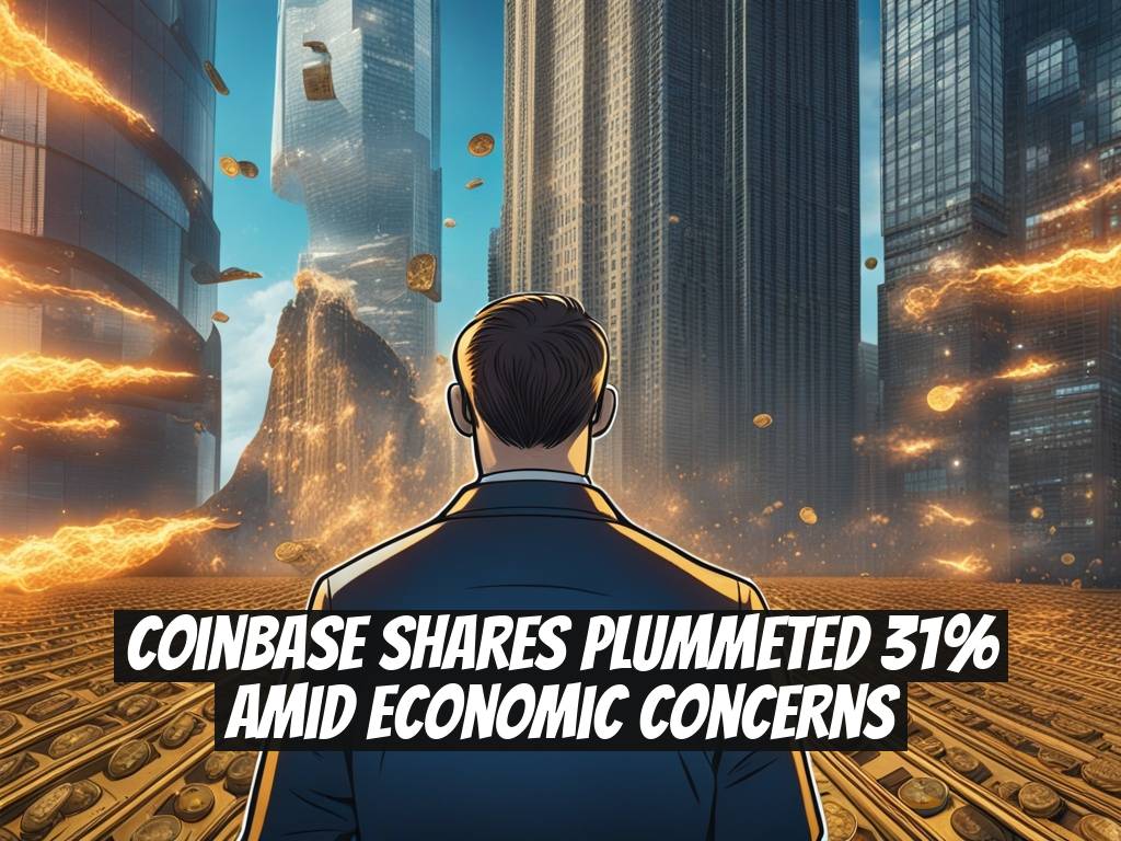 Coinbase Shares Plummeted 31% Amid Economic Concerns