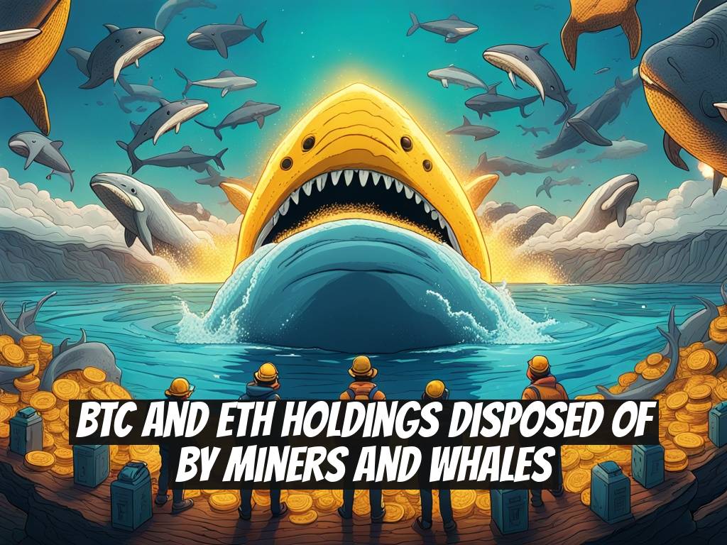 BTC and ETH Holdings Disposed of by Miners and Whales