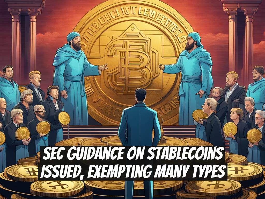 SEC Guidance on Stablecoins Issued, Exempting Many Types