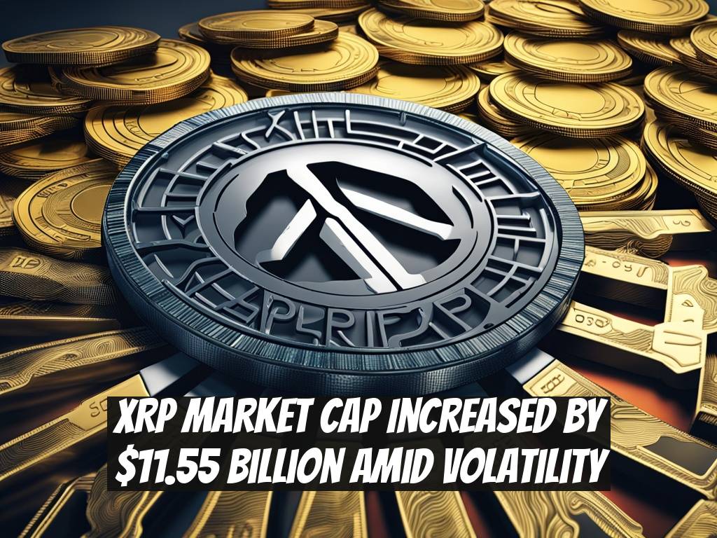 XRP Market Cap Increased by $11.55 Billion Amid Volatility
