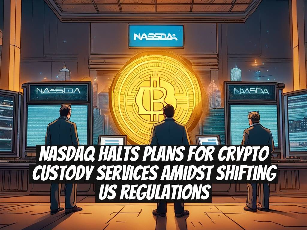 Nasdaq Halts Plans for Crypto Custody Services Amidst Shifting US Regulations