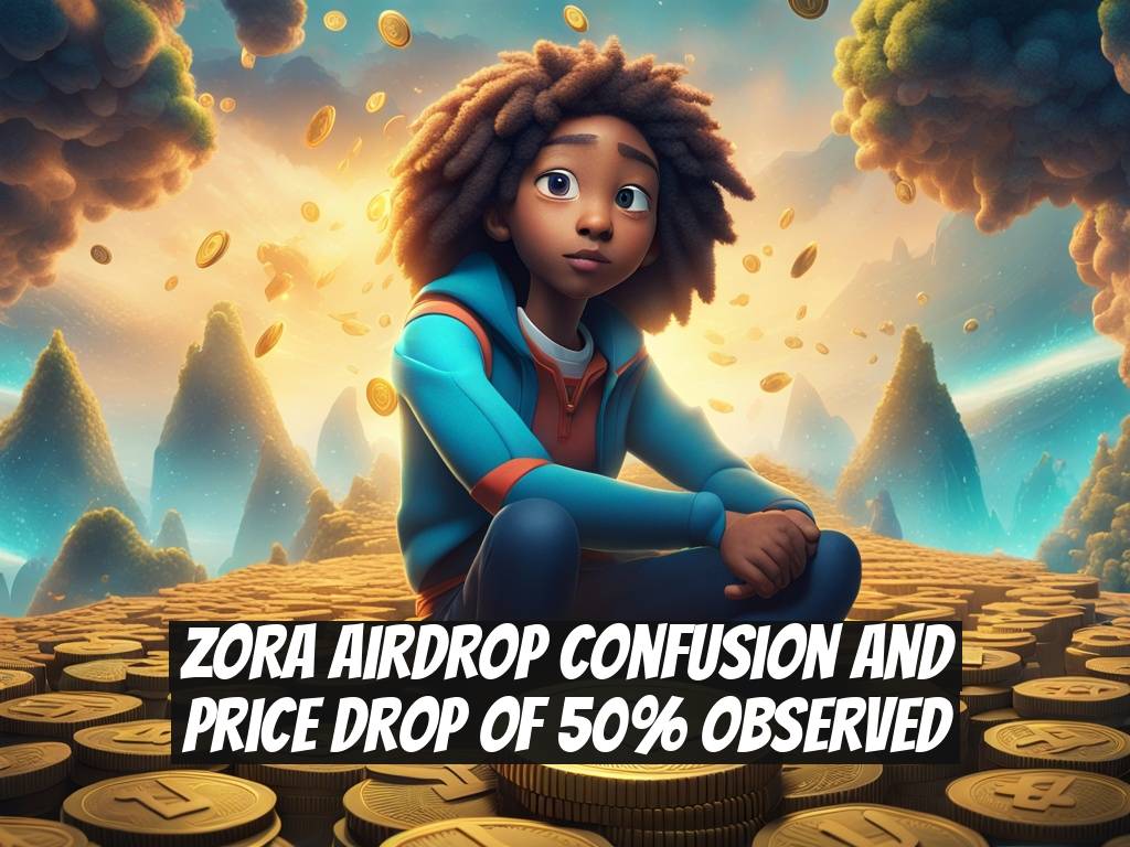 ZORA Airdrop Confusion and Price Drop of 50% Observed