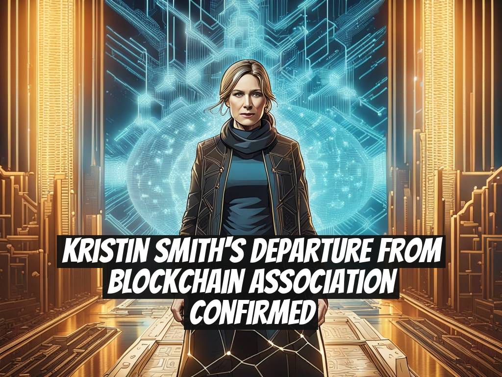 Kristin Smith's Departure from Blockchain Association Confirmed
