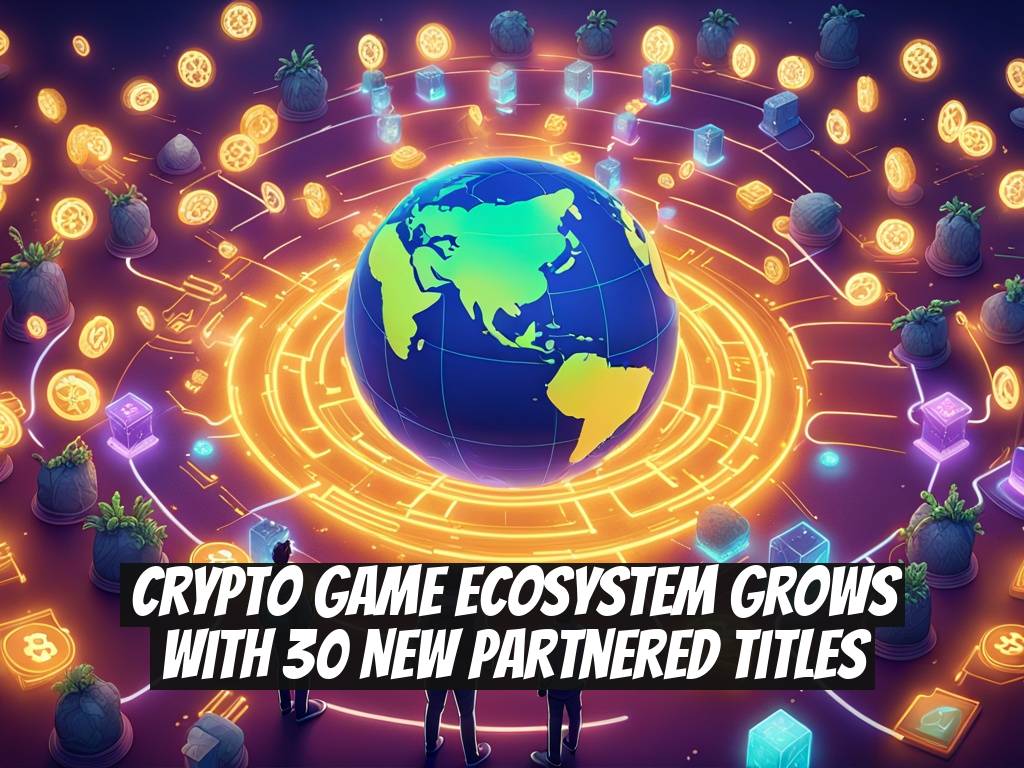 Crypto Game Ecosystem Grows With 30 New Partnered Titles