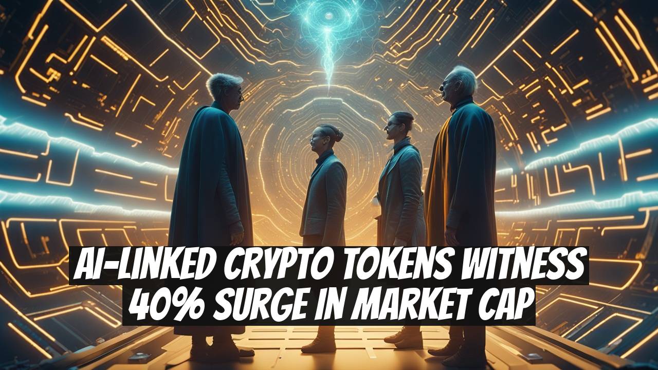 AI-Linked Crypto Tokens Witness 40% Surge in Market Cap