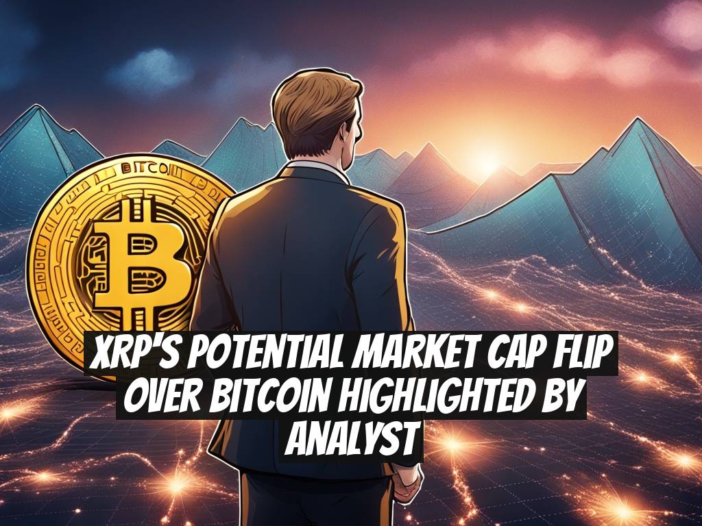 XRP's Potential Market Cap Flip Over Bitcoin Highlighted by Analyst