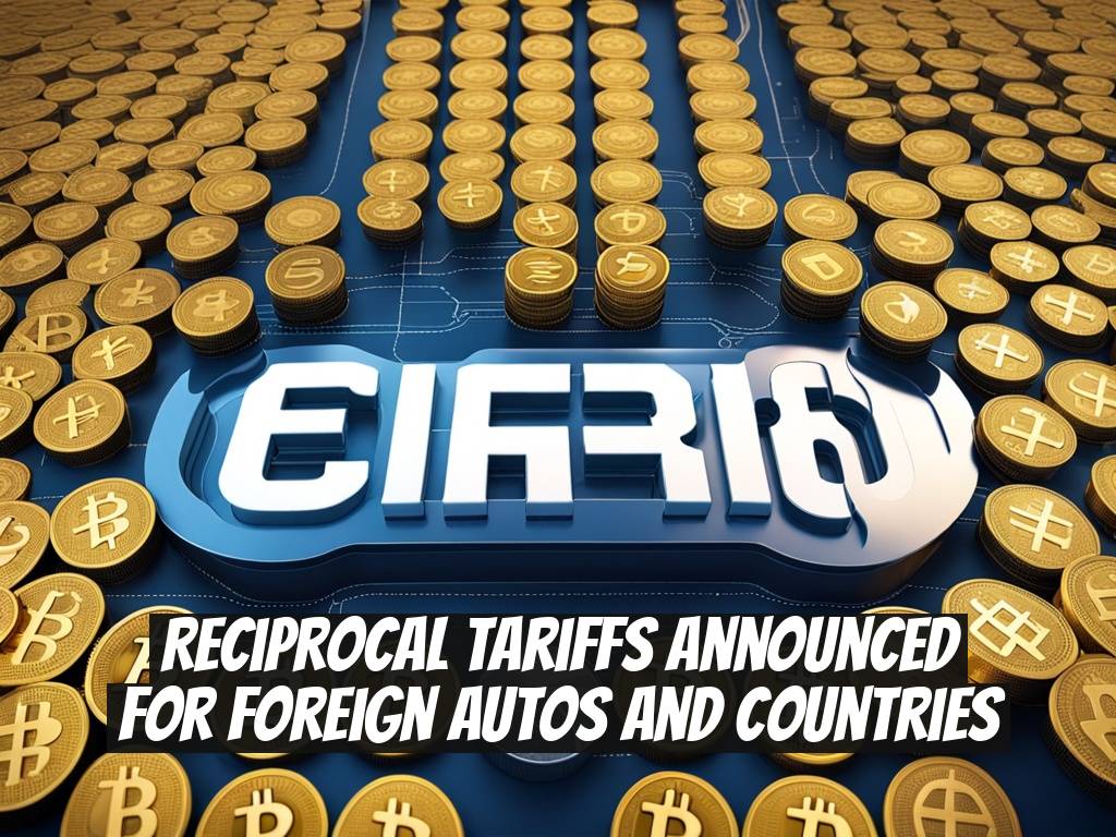 Reciprocal Tariffs Announced for Foreign Autos and Countries