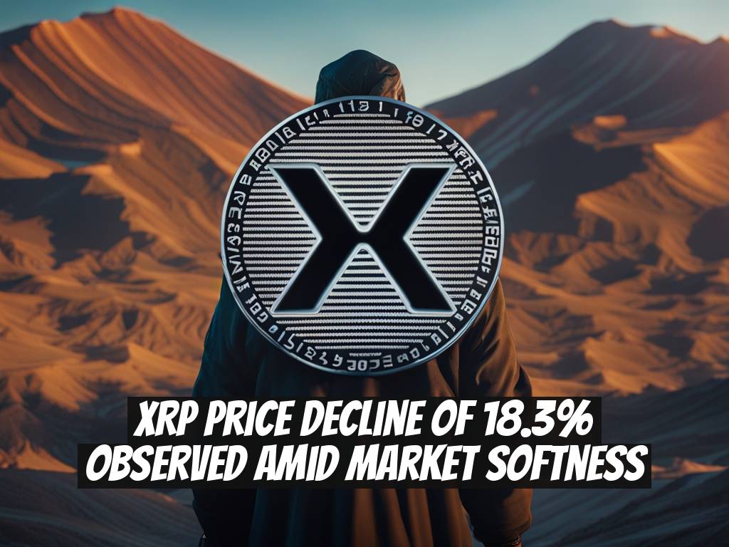 XRP Price Decline of 18.3% Observed Amid Market Softness