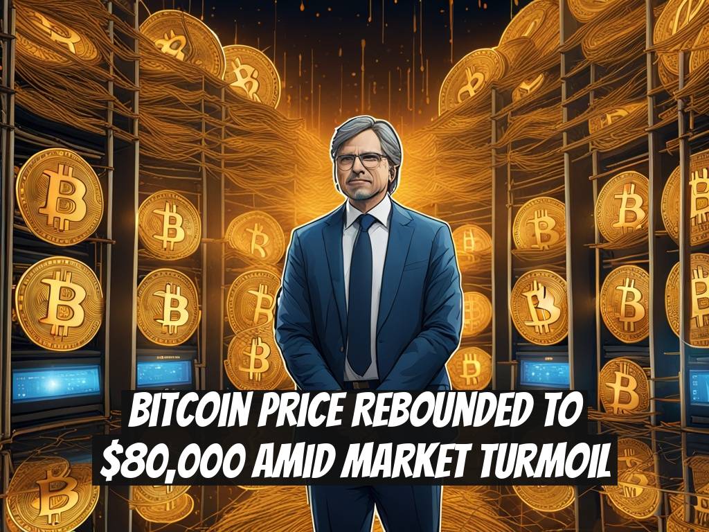 Bitcoin Price Rebounded to $80,000 Amid Market Turmoil