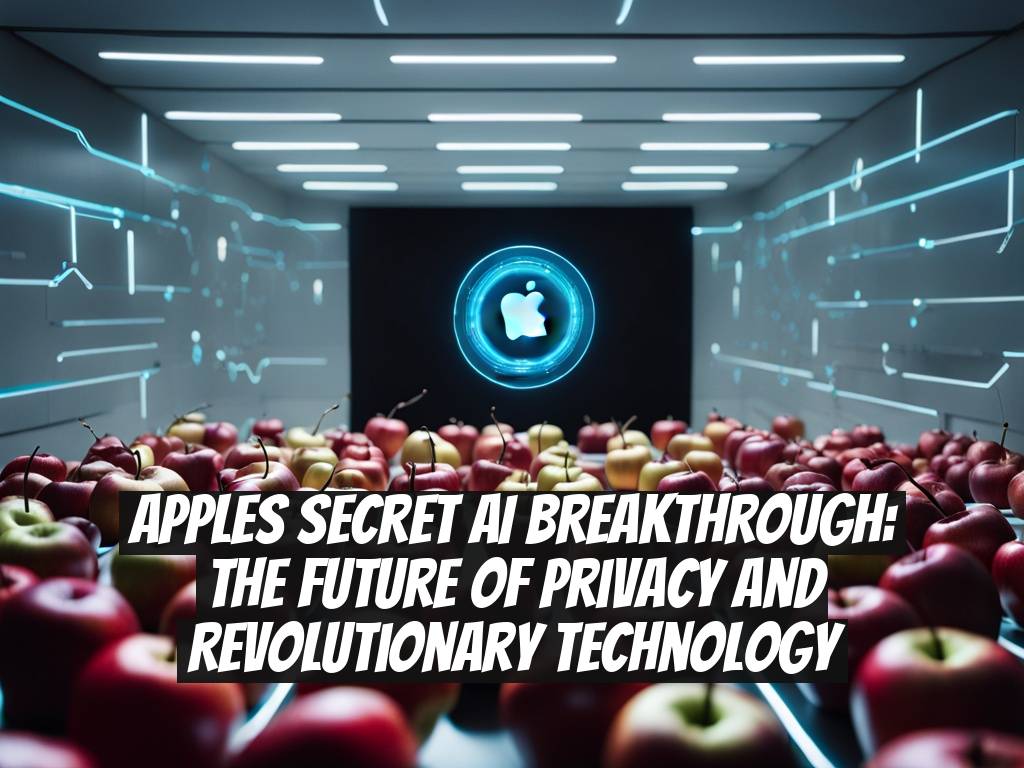 Apples Secret AI Breakthrough: The Future of Privacy and Revolutionary Technology