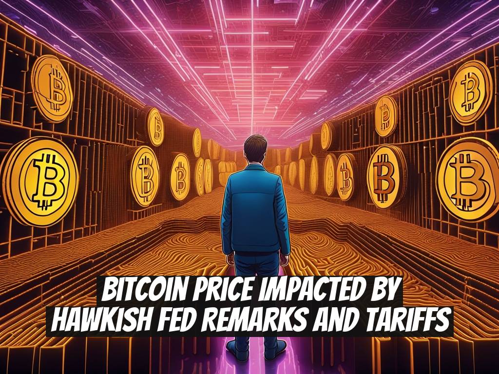 Bitcoin Price Impacted by Hawkish Fed Remarks and Tariffs