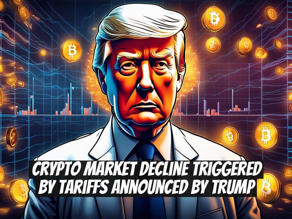 Crypto Market Decline Triggered by Tariffs Announced by Trump