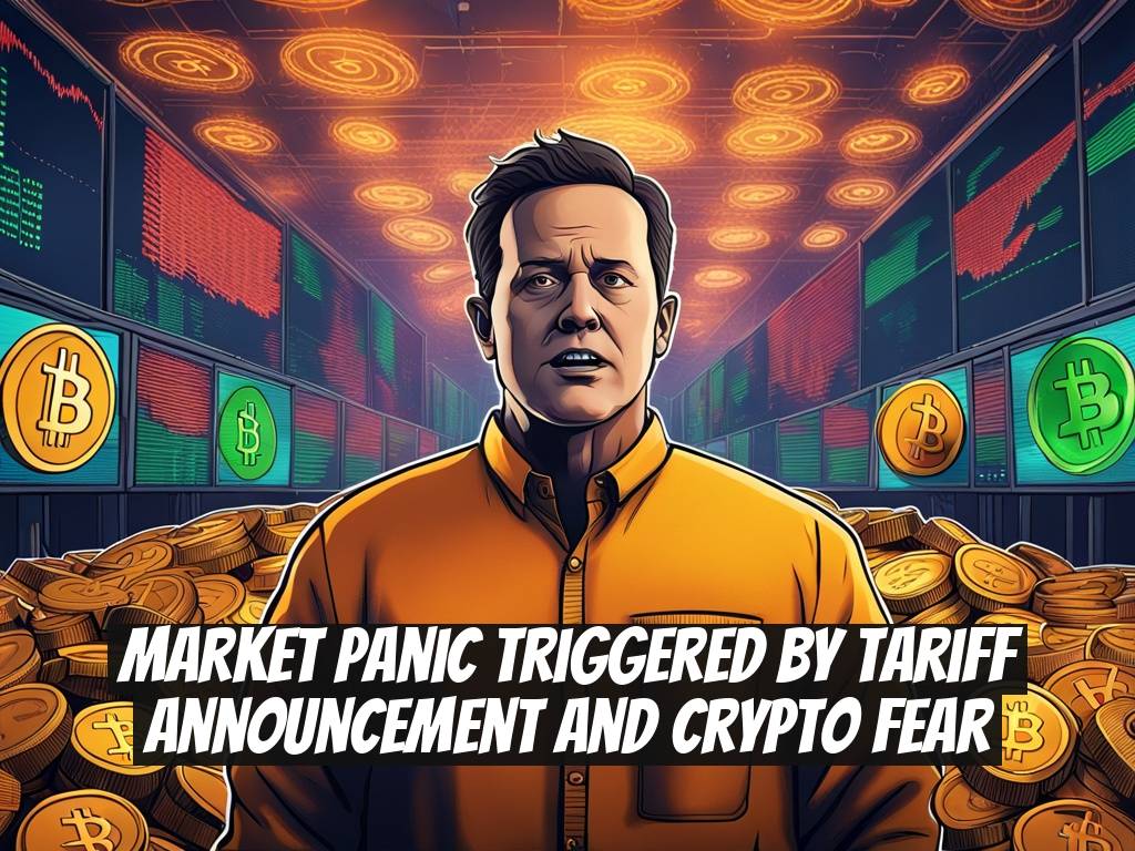 Market Panic Triggered by Tariff Announcement and Crypto Fear