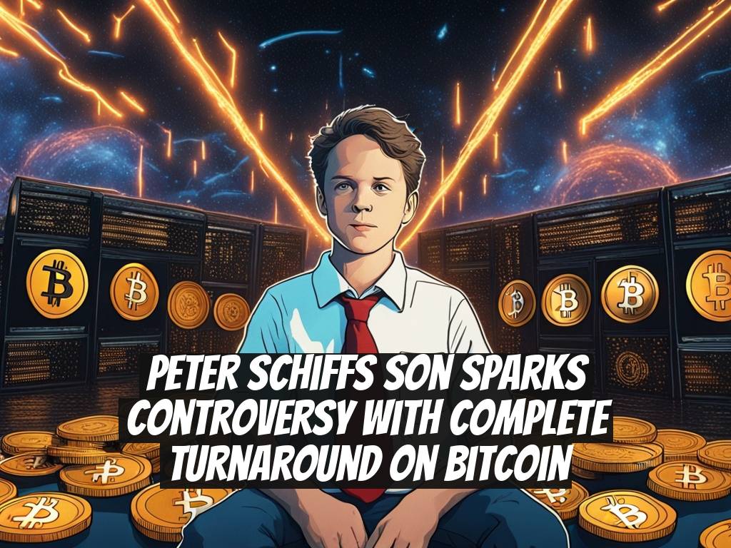 Peter Schiffs Son Sparks Controversy with Complete Turnaround on Bitcoin