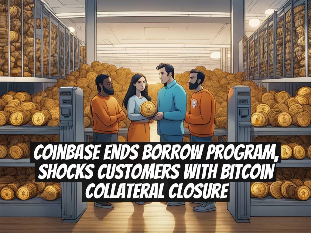 Coinbase Ends Borrow Program, Shocks Customers with Bitcoin Collateral Closure
