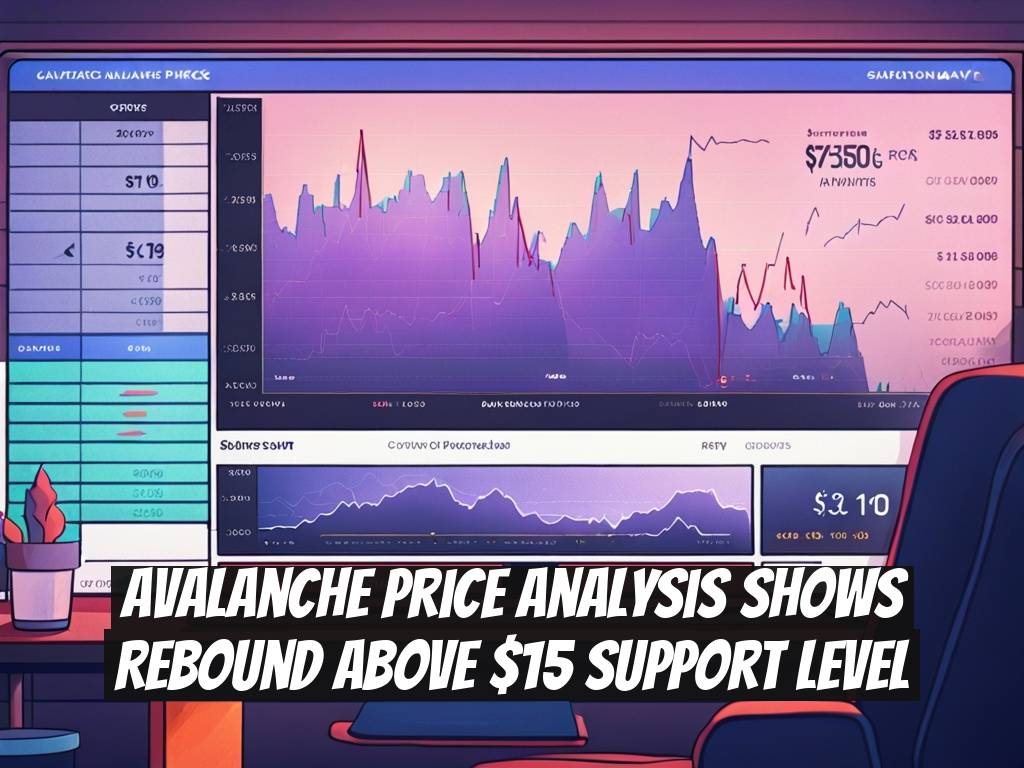 Avalanche price analysis shows rebound above $15 support level