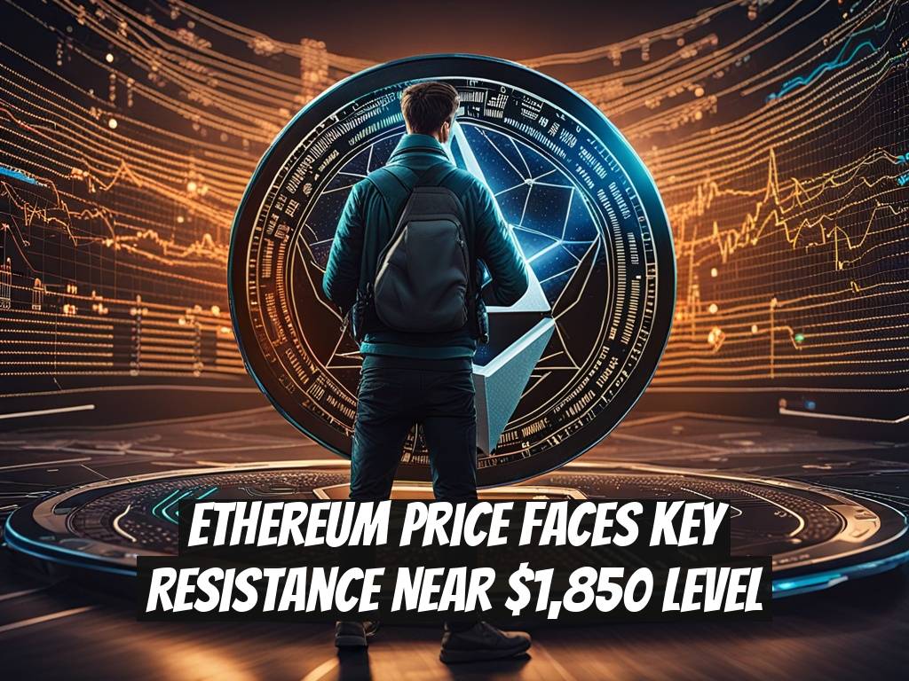 Ethereum Price Faces Key Resistance Near $1,850 Level