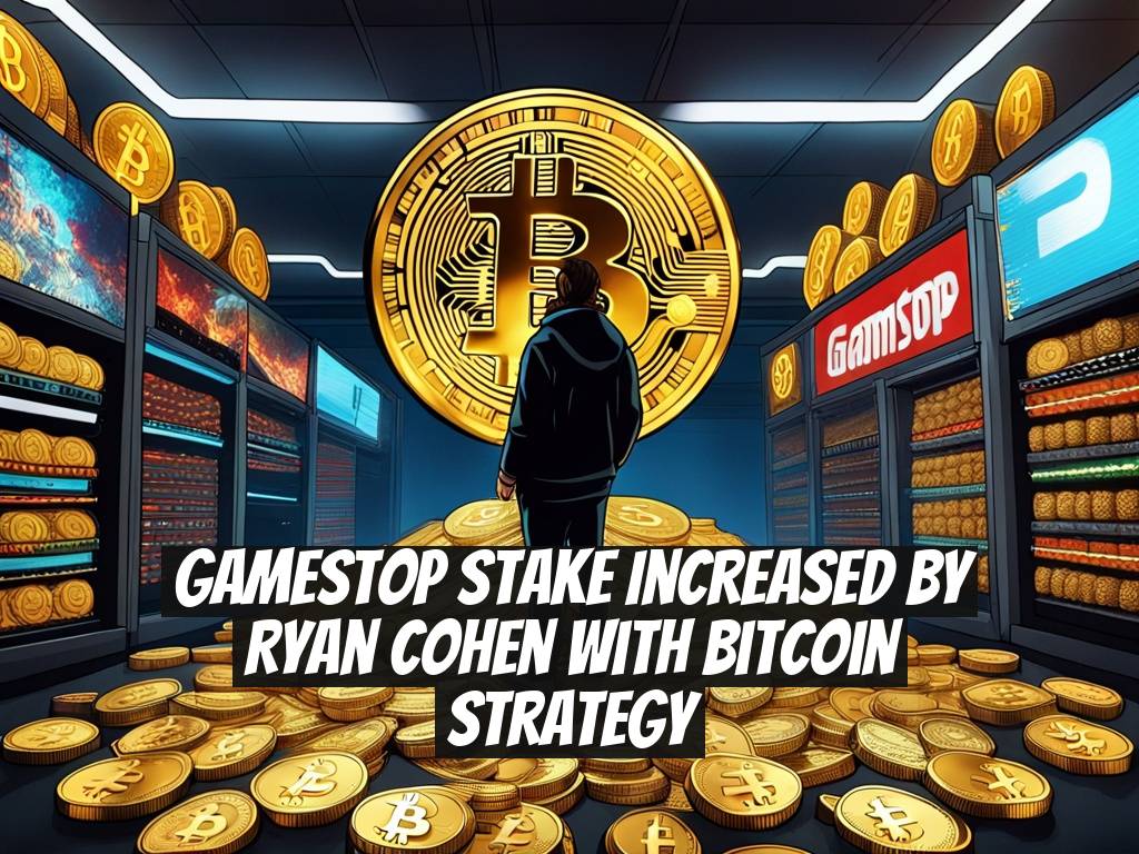 GameStop Stake Increased by Ryan Cohen with Bitcoin Strategy