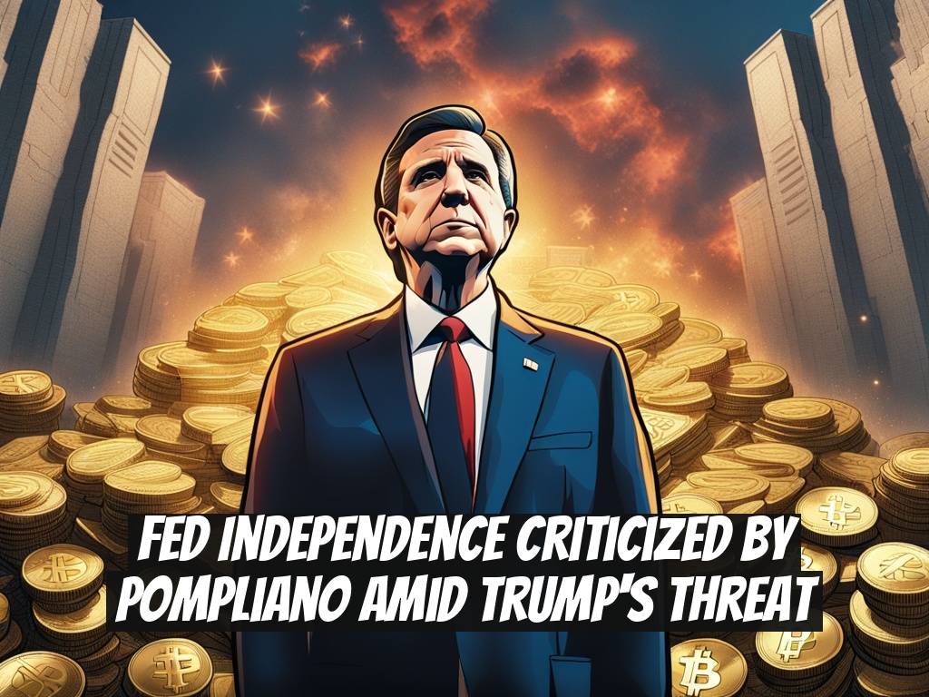 Fed Independence Criticized by Pompliano Amid Trump's Threat