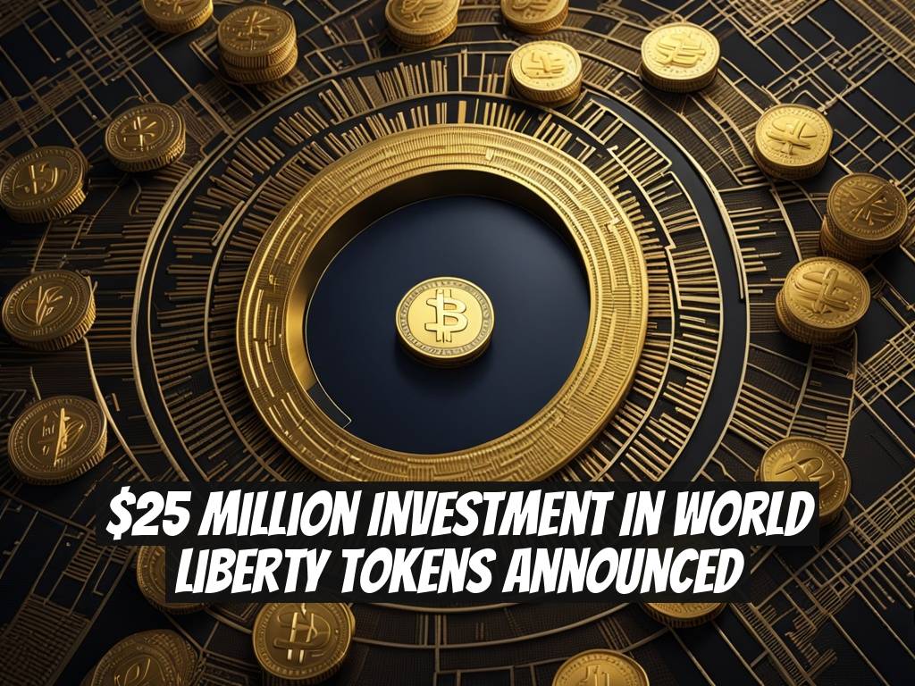 $25 Million Investment in World Liberty Tokens Announced
