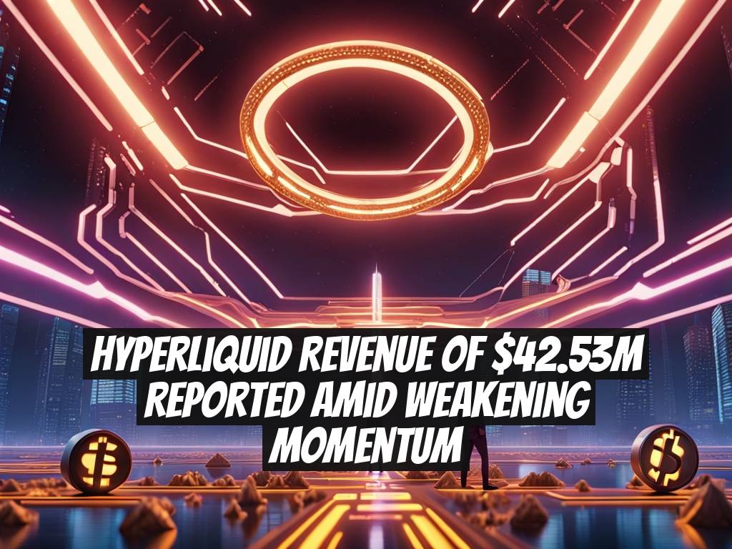 Hyperliquid Revenue of $42.53M Reported Amid Weakening Momentum