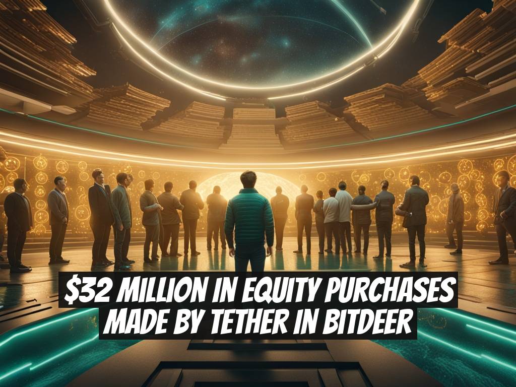 $32 Million in Equity Purchases Made by Tether in Bitdeer