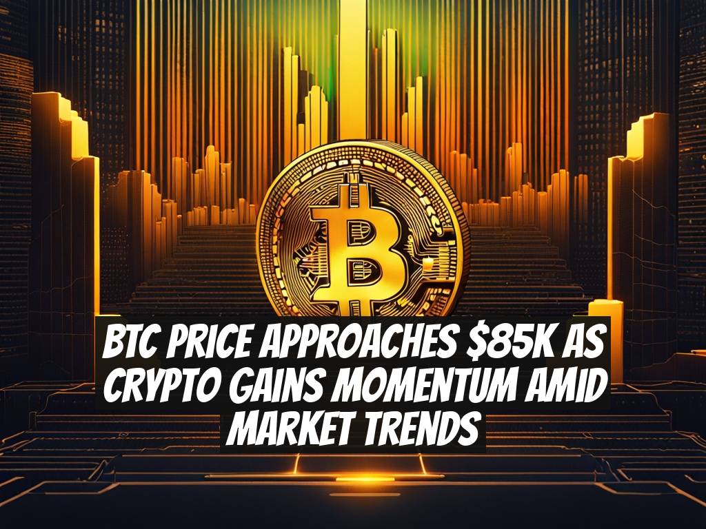 BTC Price Approaches $85K as Crypto Gains Momentum Amid Market Trends