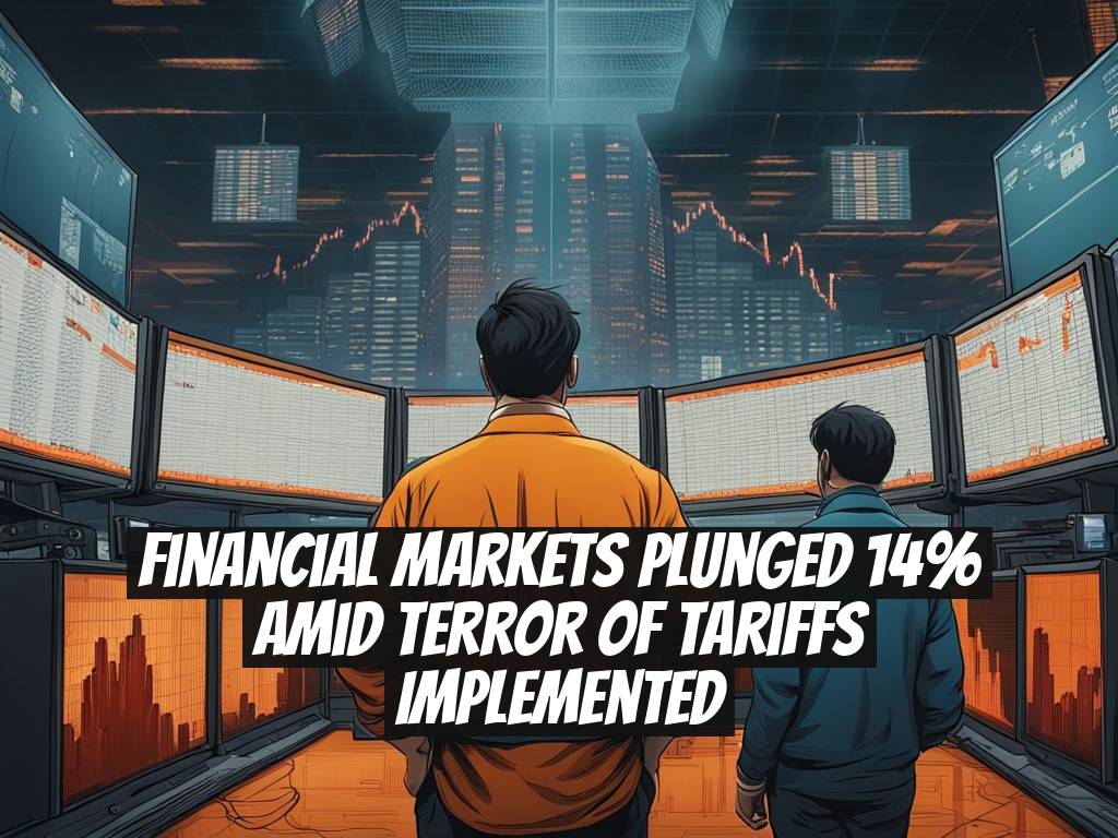 Financial Markets Plunged 14% Amid Terror of Tariffs Implemented