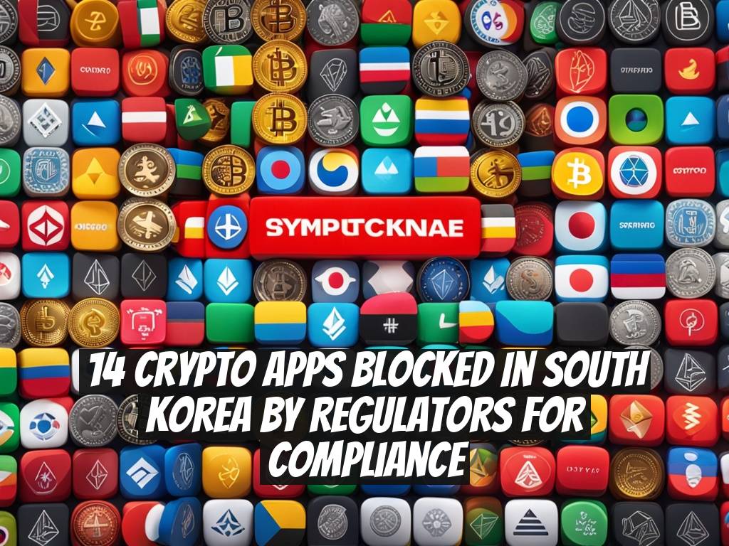 14 Crypto Apps Blocked in South Korea by Regulators for Compliance