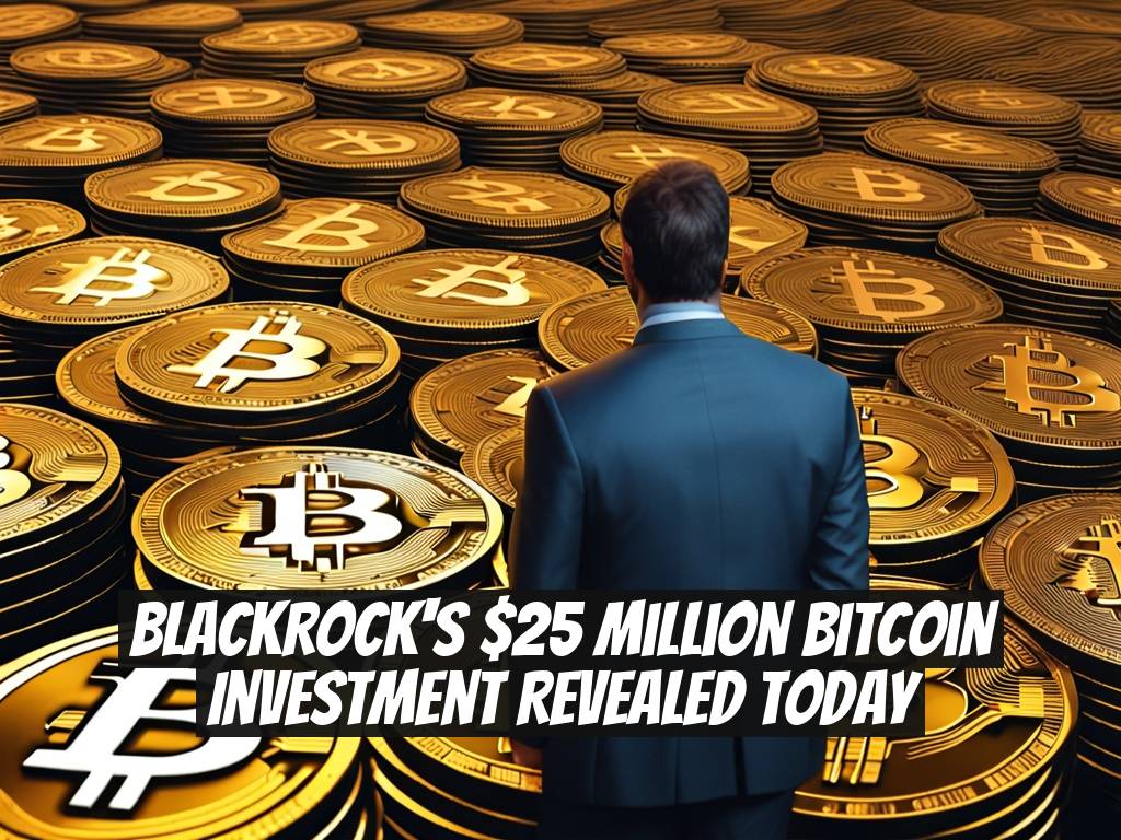 BlackRock's $25 Million Bitcoin Investment Revealed Today