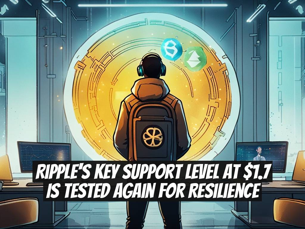 Ripple's Key Support Level at $1.7 Is Tested Again for Resilience