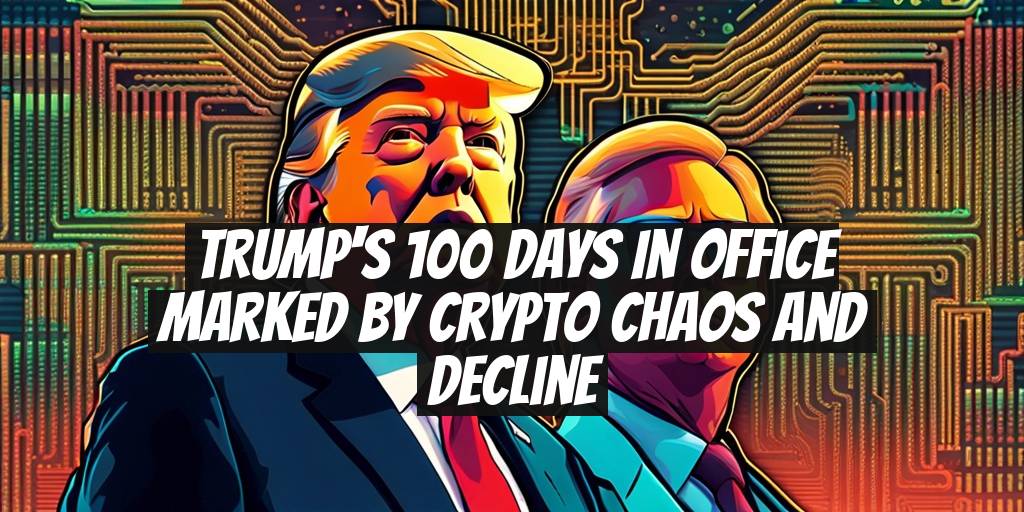 Trump's 100 Days in Office Marked by Crypto Chaos and Decline
