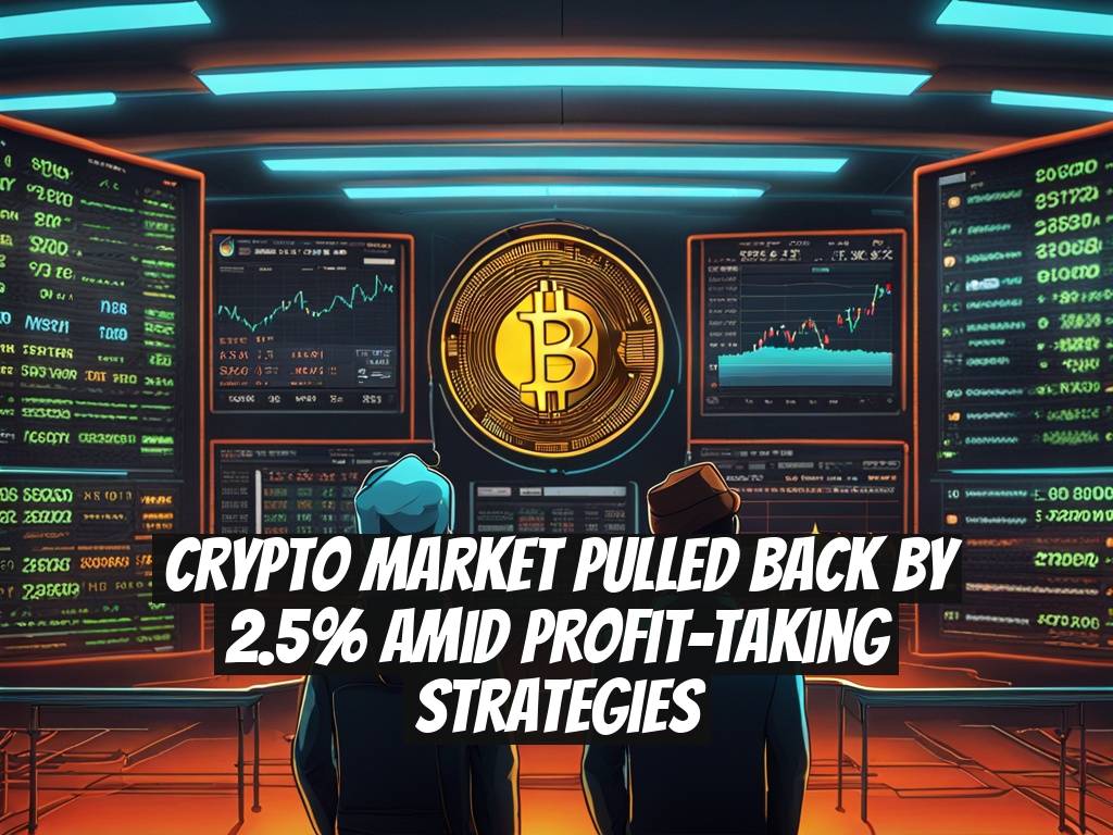 Crypto Market Pulled Back by 2.5% Amid Profit-Taking Strategies