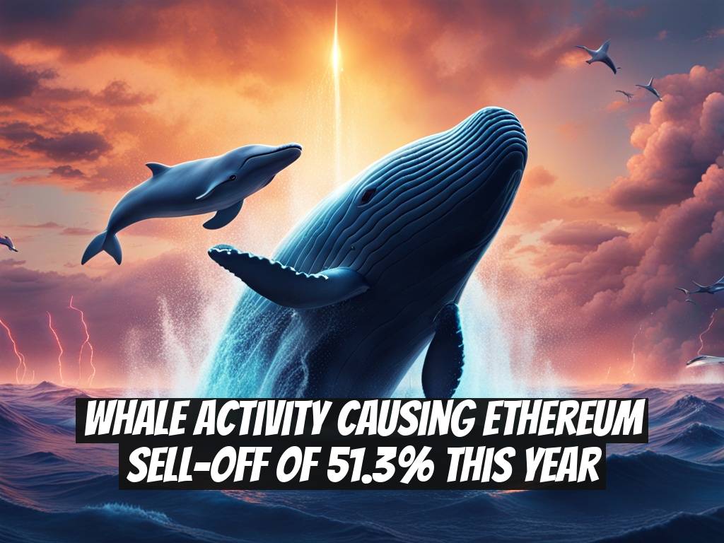 Whale Activity Causing Ethereum Sell-Off of 51.3% This Year