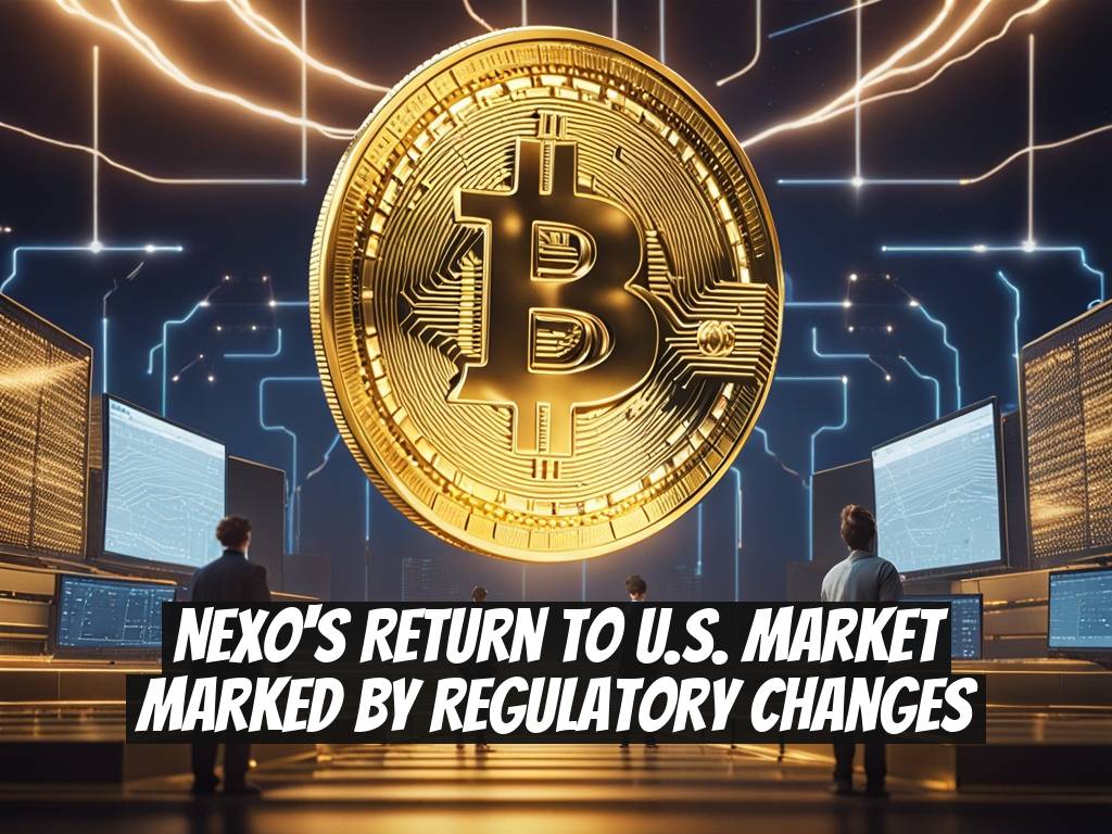Nexo's Return to U.S. Market Marked by Regulatory Changes